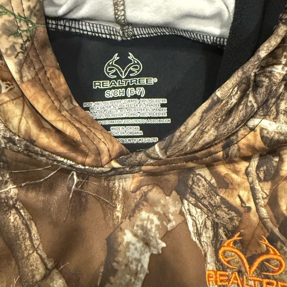 Realtree Brown and Tan Camouflage Pullover